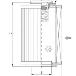 Donaldson® P171590 Hidraulika szűrő