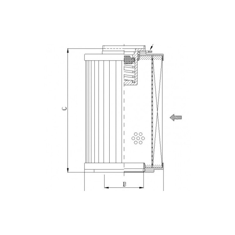 Donaldson® P171590 Hidraulika szűrő Donaldson® P171590 Hidraulika szűrő