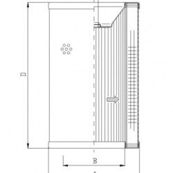 Donaldson® P172464 Hidraulika szűrő
