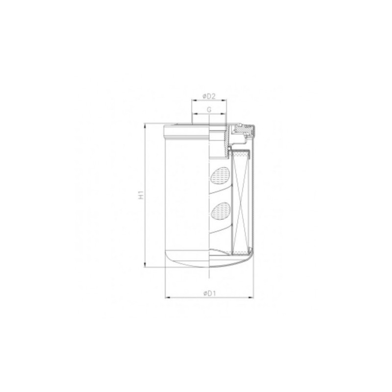 Donaldson® DBB0248 Ömlesztett folyadékszűrő